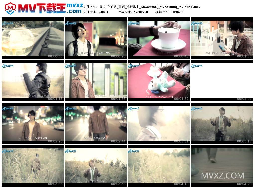 周其-我的路_国语_流行歌曲_MC303665